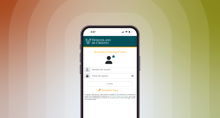 VOL.Móvil:</br>Tu Banco en la palma</br> de la mano