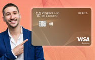 Tarjeta Visa Débito Empresarial Contactless